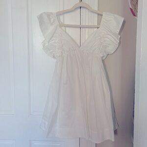 Day + Moon White Dress